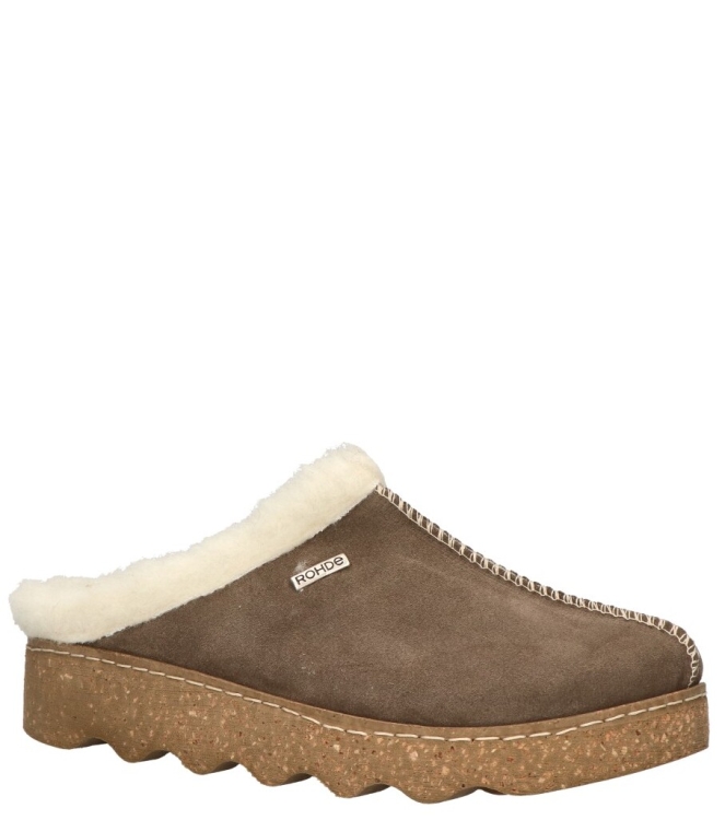 Rohde pantoffel <span>6125 77</span> 6125 77 bruin - www.bremmerschoenen.info - Bremmer Schoenen