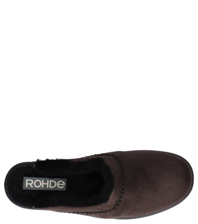 Rohde pantoffel <span>2510 83</span> 2510 83 grijs - www.bremmerschoenen.info - Bremmer Schoenen