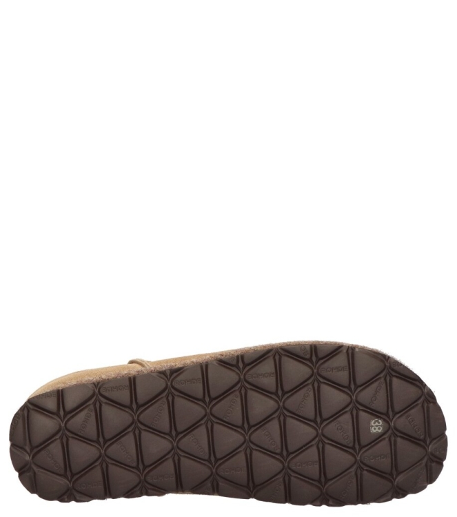 Rohde pantoffel <span>7070 17</span> 7070 17 beige - www.bremmerschoenen.info - Bremmer Schoenen