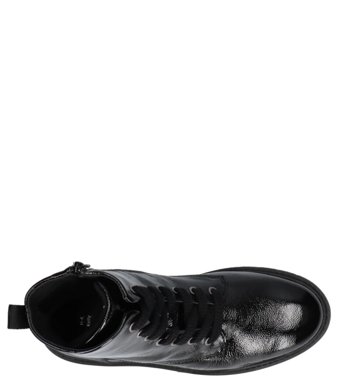 Solidus Solidus veterboot <span>63109 00691 Kelly</span> 00691 PERLLACK schwarz Solidus veterboot <span>63109 00691 Kelly</span> 63109 00691 Kelly zwart - www.bremmerschoenen.info - Bremmer Schoenen