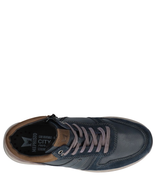 Mephisto sneaker <span>Boran 3655/ 1545</span> Boran 3655/ 1545 blauw - www.bremmerschoenen.info - Bremmer Schoenen