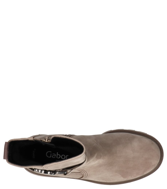 Gabor enkellaars <span>32.752.42</span> 32.752.42 beige - www.bremmerschoenen.info - Bremmer Schoenen