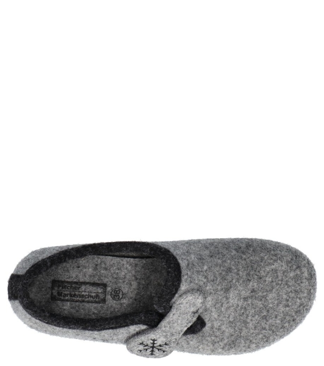 Fischer pantoffel <span>205620 666</span> 205620 666 grijs - www.bremmerschoenen.info - Bremmer Schoenen