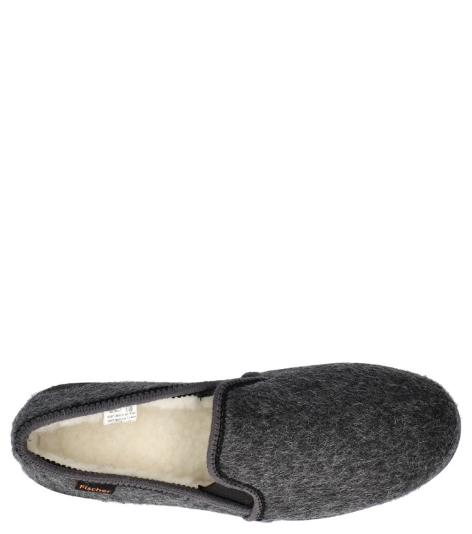 Fischer Fischer pantoffel <span>2610 82</span> 82 anthrazit Fischer pantoffel <span>2610 82</span> 2610 82 grijs - www.bremmerschoenen.info - Bremmer Schoenen
