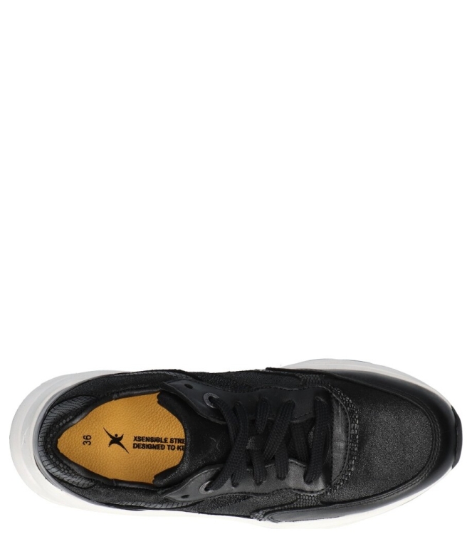 Xsensible Xsensible sneaker <span>33002.4 001 Ponte Vecchio G</span> 001 Black Xsensible sneaker <span>33002.4 001 Ponte Vecchio G</span> 33002.4 001 Ponte Vecchio G zwart - www.bremmerschoenen.info - Bremmer Schoenen