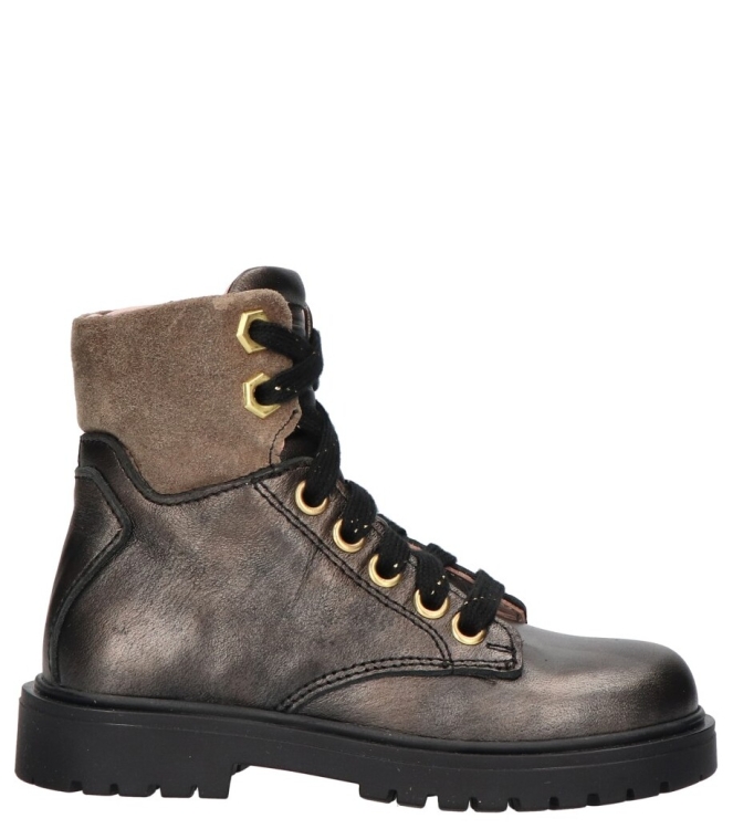 Twins Twins veterboot <span>323627 995 Trix Ton</span> 995 Gold Twins veterboot <span>323627 995 Trix Ton</span> 323627 995 Trix Ton brons - www.bremmerschoenen.info - Bremmer Schoenen