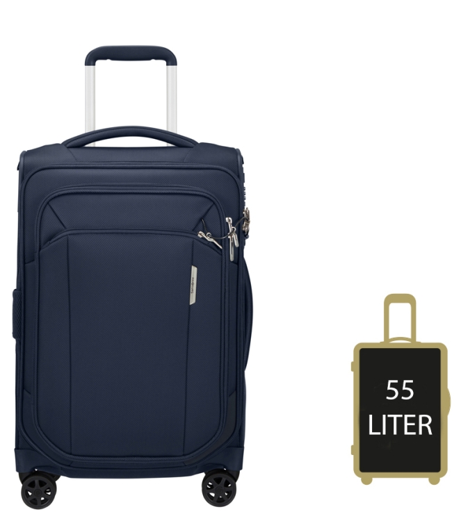 Samsonite Samsonite Trolley <span>143325 1549 Respark Spinner 55</span> Midnight Blue Samsonite Trolley <span>143325 1549 Respark Spinner 55</span> 143325 1549 Respark Spinner 55 blauw - www.bremmerschoenen.info - Bremmer Schoenen