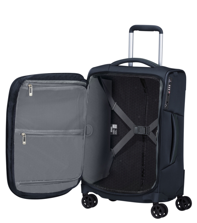 Samsonite Samsonite Trolley <span>143325 1549 Respark Spinner 55</span> Midnight Blue Samsonite Trolley <span>143325 1549 Respark Spinner 55</span> 143325 1549 Respark Spinner 55 blauw - www.bremmerschoenen.info - Bremmer Schoenen