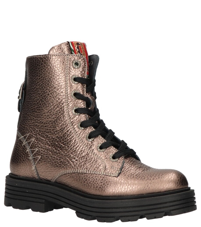 Red-Rag Red Rag veterboot <span>12474 371</span> 371 Bronze Metallic Red Rag veterboot <span>12474 371</span> 12474 371 brons - www.bremmerschoenen.info - Bremmer Schoenen