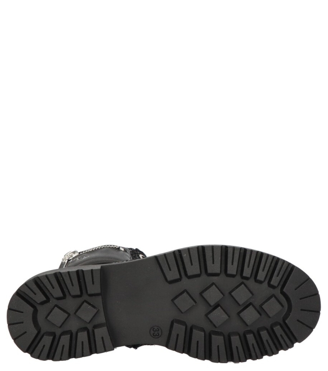 Red-Rag Red Rag veterboot <span>12472 921</span> 921 Black Metallic Red Rag veterboot <span>12472 921</span> 12472 921 zwart - www.bremmerschoenen.info - Bremmer Schoenen