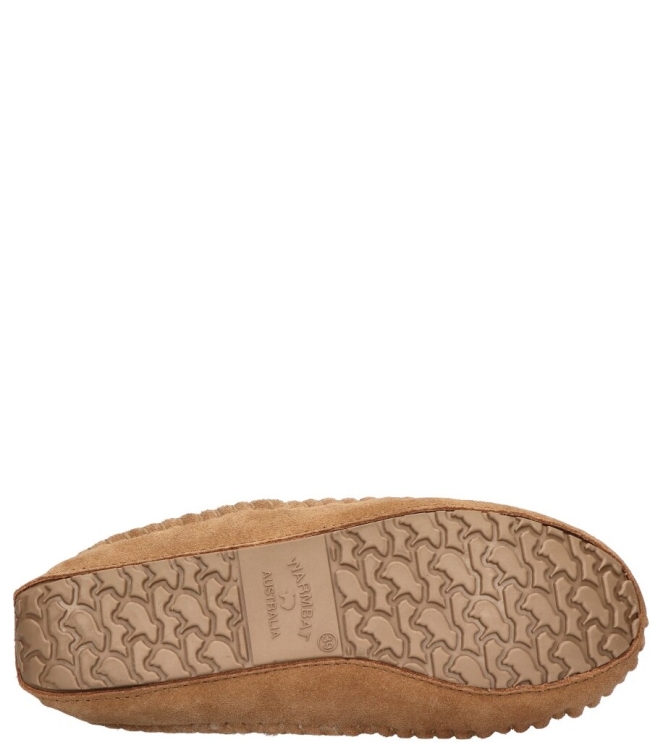 Warmbat pantoffel <span>Barrine women BAR341026 Camel</span> Barrine women BAR341026 Camel cognac - www.bremmerschoenen.info - Bremmer Schoenen