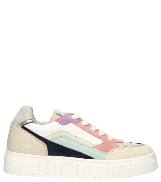 Aqa Aqa sneaker <span>A8522 A48B79</span> A48B79 Velourdigital mist/ real unb Aqa sneaker <span>A8522 A48B79</span> A8522 A48B79 meerkleurig - www.bremmerschoenen.info - Bremmer Schoenen