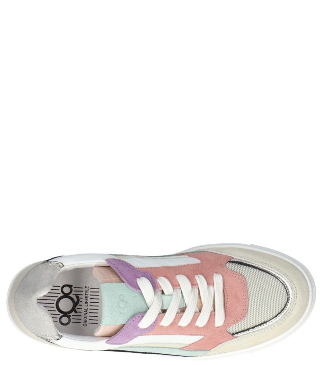 Aqa Aqa sneaker <span>A8522 A48B79</span> A48B79 Velourdigital mist/ real unb Aqa sneaker <span>A8522 A48B79</span> A8522 A48B79 meerkleurig - www.bremmerschoenen.info - Bremmer Schoenen