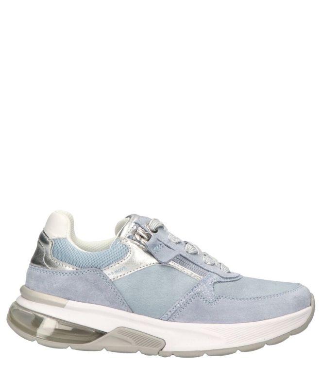 Gabor Gabor sneaker <span>46.847.36</span> 36 lagune/silber/weiss Gabor sneaker <span>46.847.36</span> 46.847.36 blauw - www.bremmerschoenen.info - Bremmer Schoenen