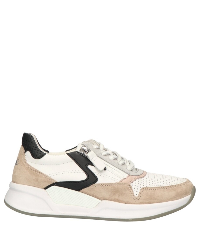 Gabor sneaker <span>46.957.55</span> 46.957.55 beige - www.bremmerschoenen.info - Bremmer Schoenen