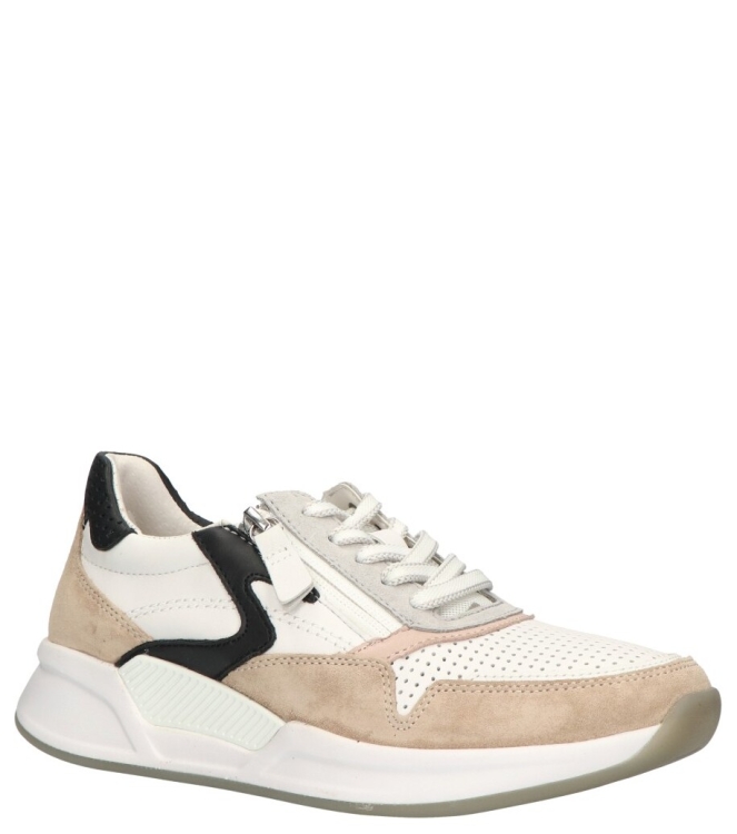 Gabor sneaker <span>46.957.55</span> 46.957.55 beige - www.bremmerschoenen.info - Bremmer Schoenen