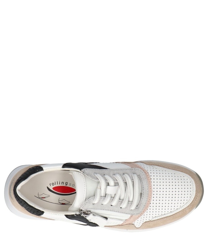 Gabor sneaker <span>46.957.55</span> 46.957.55 beige - www.bremmerschoenen.info - Bremmer Schoenen