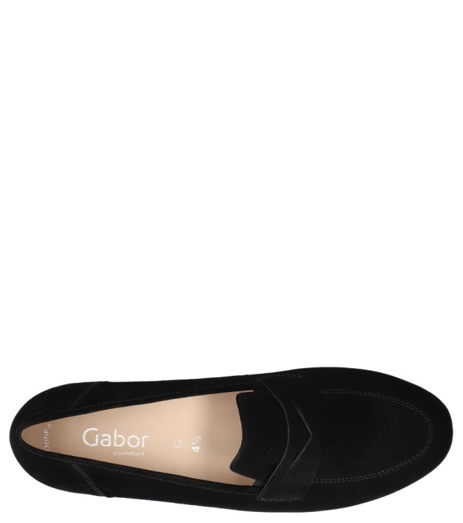 Gabor instapper <span>42.491.47</span> 42.491.47 zwart - www.bremmerschoenen.info - Bremmer Schoenen