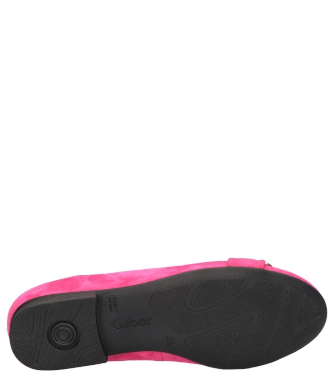 Gabor Gabor Ballerina <span>42.462.21</span> 21 pink (gold) Gabor Ballerina <span>42.462.21</span> 42.462.21 rose - www.bremmerschoenen.info - Bremmer Schoenen
