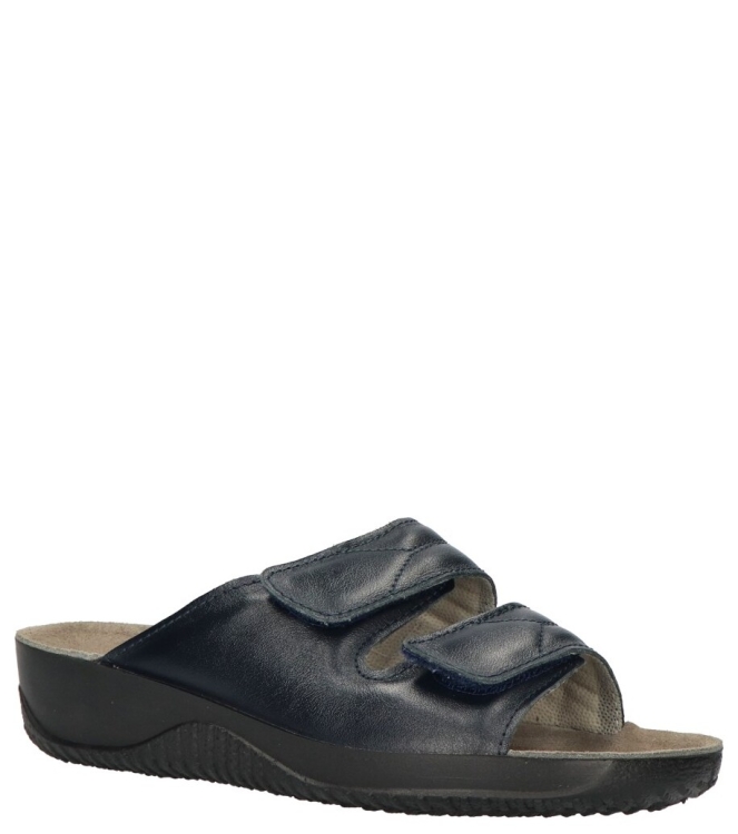 Rohde slipper <span>1940 56</span> 1940 56 blauw - www.bremmerschoenen.info - Bremmer Schoenen