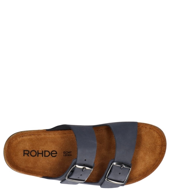 Rohde Rohde slipper <span>5865 56</span> 56 ocean Rohde slipper <span>5865 56</span> 5865 56 blauw - www.bremmerschoenen.info - Bremmer Schoenen