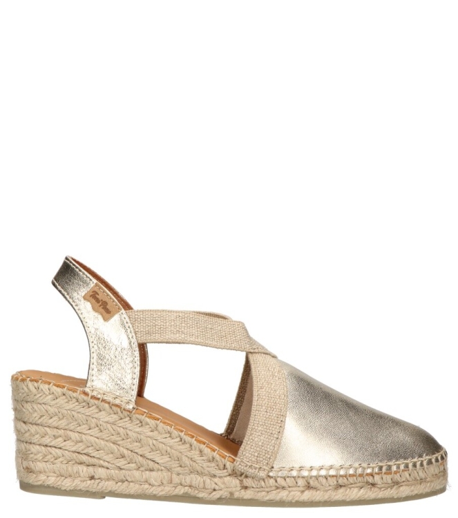 Toni Pons sandaal <span>Tossa Plati leather</span> Tossa Plati leather goud - www.bremmerschoenen.info - Bremmer Schoenen