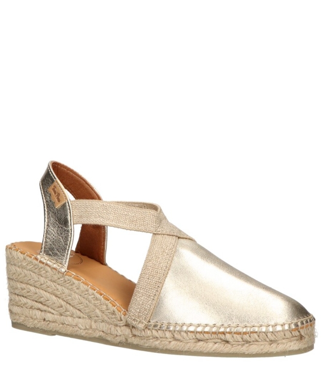 Toni Pons sandaal <span>Tossa Plati leather</span> Tossa Plati leather goud - www.bremmerschoenen.info - Bremmer Schoenen