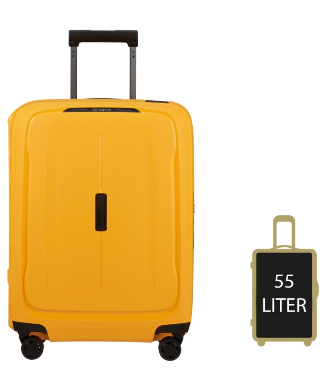 Samsonite Trolley <span>146909 4702 Essens spinner 55</span> 146909 4702 Essens spinner 55 geel - www.bremmerschoenen.info - Bremmer Schoenen