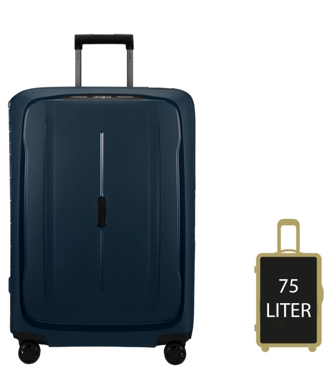 Samsonite Samsonite Koffer <span>146912 1549 Essens Spinner 75</span> Midnight Blue Samsonite Koffer <span>146912 1549 Essens Spinner 75</span> 146912 1549 Essens Spinner 75 blauw - www.bremmerschoenen.info - Bremmer Schoenen