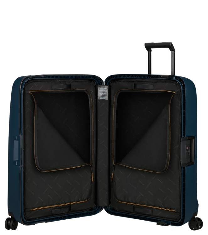 Samsonite Samsonite Koffer <span>146912 1549 Essens Spinner 75</span> Midnight Blue Samsonite Koffer <span>146912 1549 Essens Spinner 75</span> 146912 1549 Essens Spinner 75 blauw - www.bremmerschoenen.info - Bremmer Schoenen