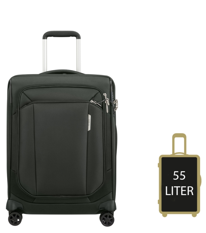 Samsonite Trolley <span>143325 1339 Respark Spinner 55</span> 143325 1339 Respark Spinner 55 groen - www.bremmerschoenen.info - Bremmer Schoenen