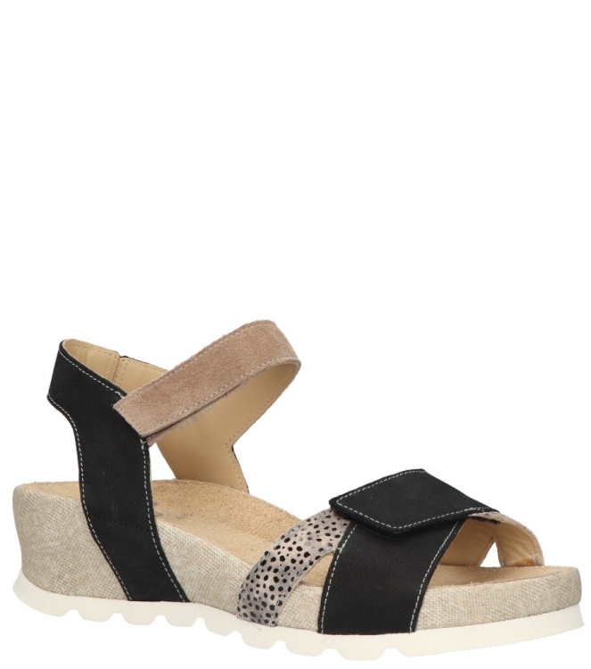 Durea sandaal <span>7403 028 1009</span> 7403 028 1009 zwart - www.bremmerschoenen.info - Bremmer Schoenen
