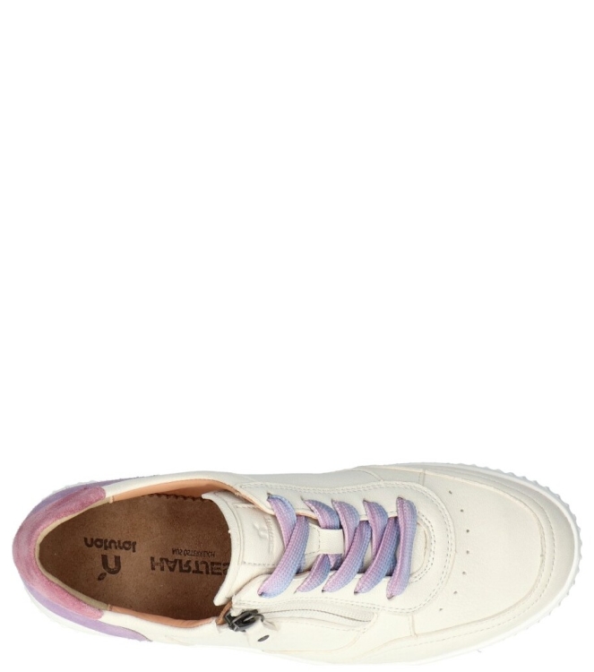Hartjes Hartjes sneaker <span>162.1952 02/82 Boogie</span> Weiss/ Lavendel Hartjes sneaker <span>162.1952 02/82 Boogie</span> 162.1952 02/82 Boogie wit - www.bremmerschoenen.info - Bremmer Schoenen