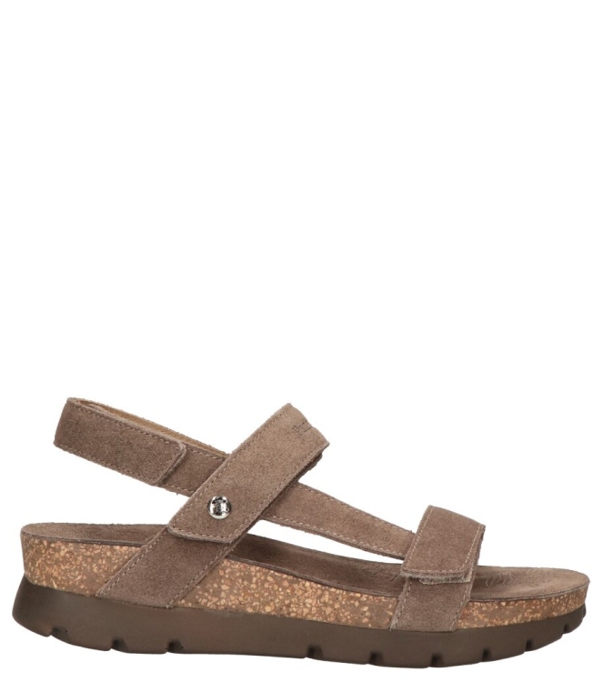 Panama Jack Panama Jack sandaal <span>Selma B18</span> B18 velour Piedra / stone Panama Jack sandaal <span>Selma B18</span> Selma B18 grijs - www.bremmerschoenen.info - Bremmer Schoenen