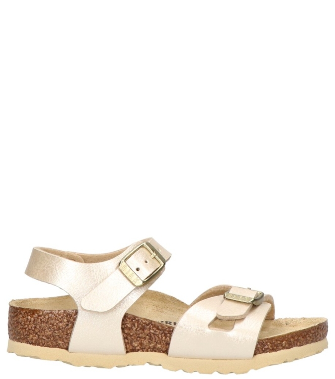 Birkenstock Birkenstock sandaal <span>1027418 Rio Kids</span> Pearl White Birkenstock sandaal <span>1027418 Rio Kids</span> 1027418 Rio Kids beige - www.bremmerschoenen.info - Bremmer Schoenen