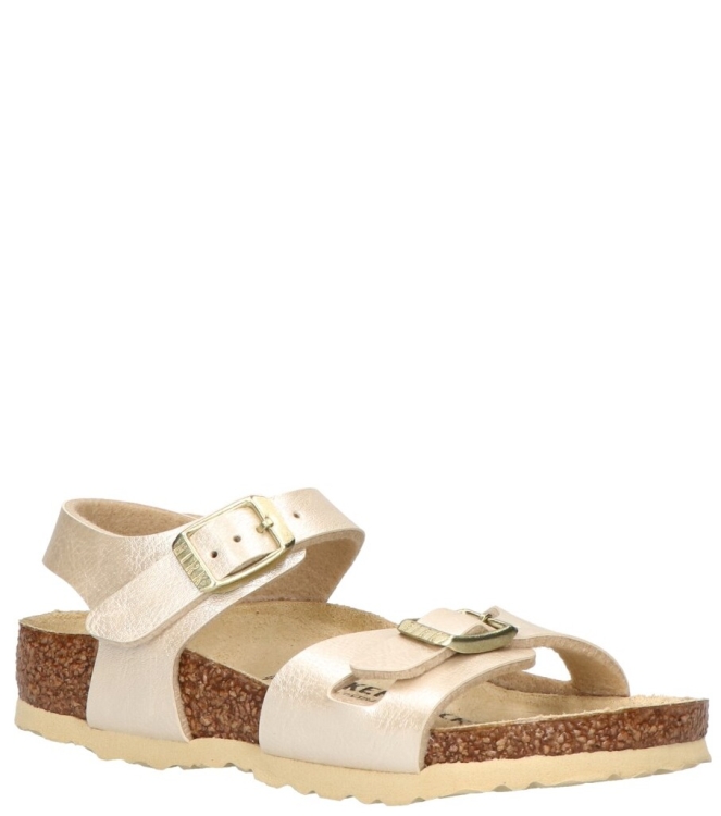 Birkenstock Birkenstock sandaal <span>1027418 Rio Kids</span> Pearl White Birkenstock sandaal <span>1027418 Rio Kids</span> 1027418 Rio Kids beige - www.bremmerschoenen.info - Bremmer Schoenen