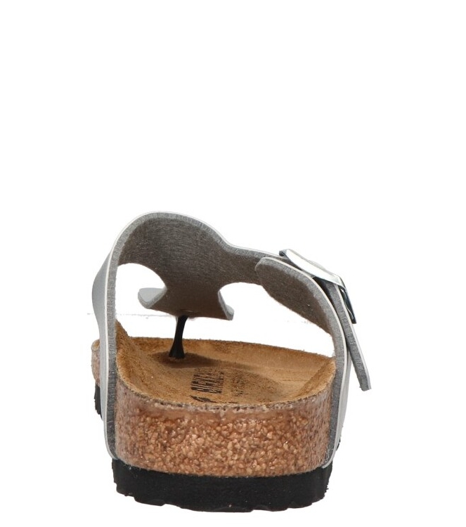 Birkenstock Birkenstock slipper <span>043853 Gizeh</span> Silver Birkenstock slipper <span>043853 Gizeh</span> 043853 Gizeh zilver - www.bremmerschoenen.info - Bremmer Schoenen