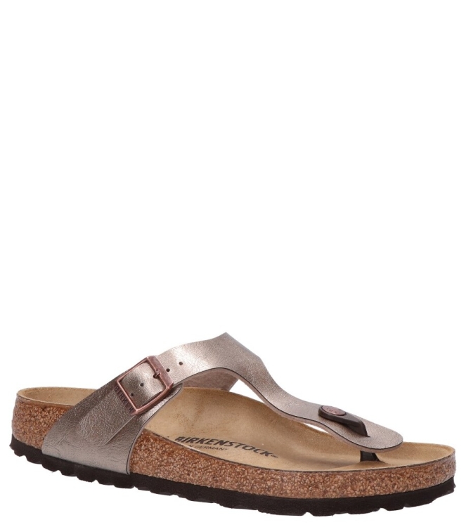 Birkenstock Birkenstock slipper <span>1016144 Gizeh</span> Graceful Taupe Birkenstock slipper <span>1016144 Gizeh</span> 1016144 Gizeh brons - www.bremmerschoenen.info - Bremmer Schoenen