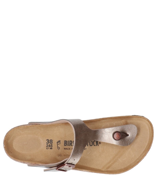 Birkenstock Birkenstock slipper <span>1016144 Gizeh</span> Graceful Taupe Birkenstock slipper <span>1016144 Gizeh</span> 1016144 Gizeh brons - www.bremmerschoenen.info - Bremmer Schoenen