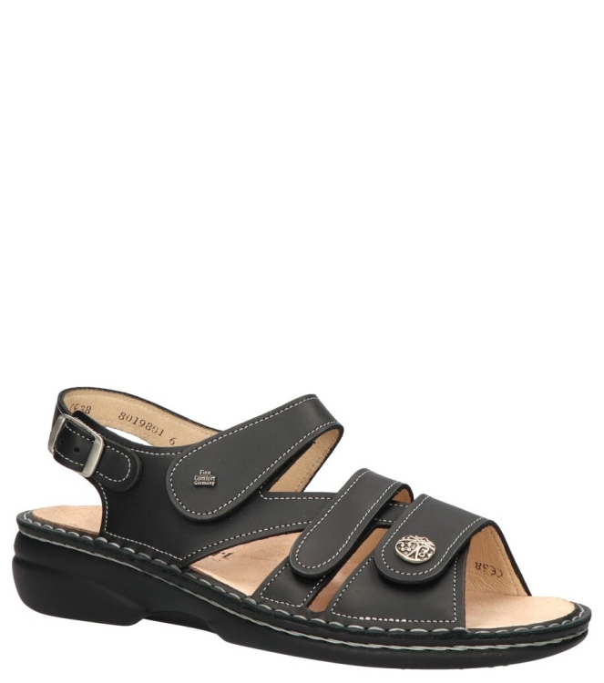 Finn Comfort Finn comfort sandaal <span>2562 723393 Gomera</span> Black Finn comfort sandaal <span>2562 723393 Gomera</span> 2562 723393 Gomera zwart - www.bremmerschoenen.info - Bremmer Schoenen