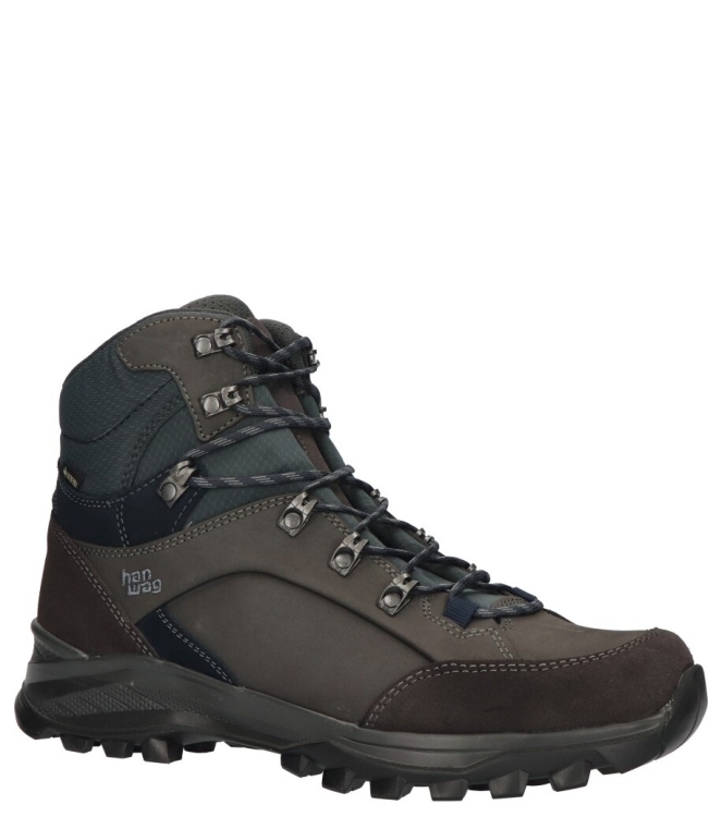 Hanwag wandelschoen <span>203200-007064 Banks narrow GTX</span> 203200-007064 Banks narrow GTX blauw - www.bremmerschoenen.info - Bremmer Schoenen
