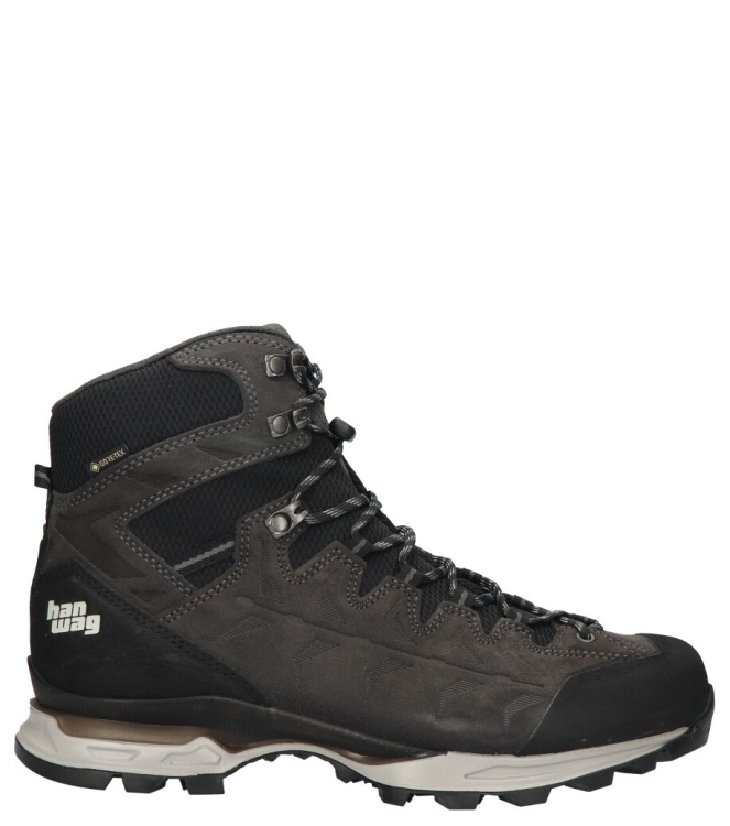 Hanwag wandelschoen <span>204400-064601 Makra trek GTX</span> 204400-064601 Makra trek GTX grijs - www.bremmerschoenen.info - Bremmer Schoenen