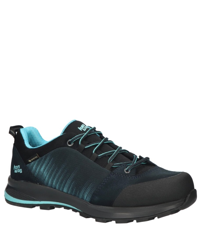 Hanwag wandelschoen <span>202101-007518 Klarsby low bunion lady GTX</span> 202101-007518 Klarsby low bunion lady GTX blauw - www.bremmerschoenen.info - Bremmer Schoenen