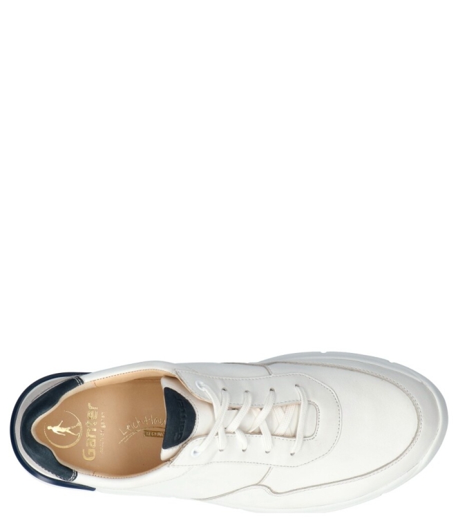 Ganter Ganter sneaker <span>251721 0600 George</span> 0600 Milk Ganter sneaker <span>251721 0600 George</span> 251721 0600 George wit - www.bremmerschoenen.info - Bremmer Schoenen
