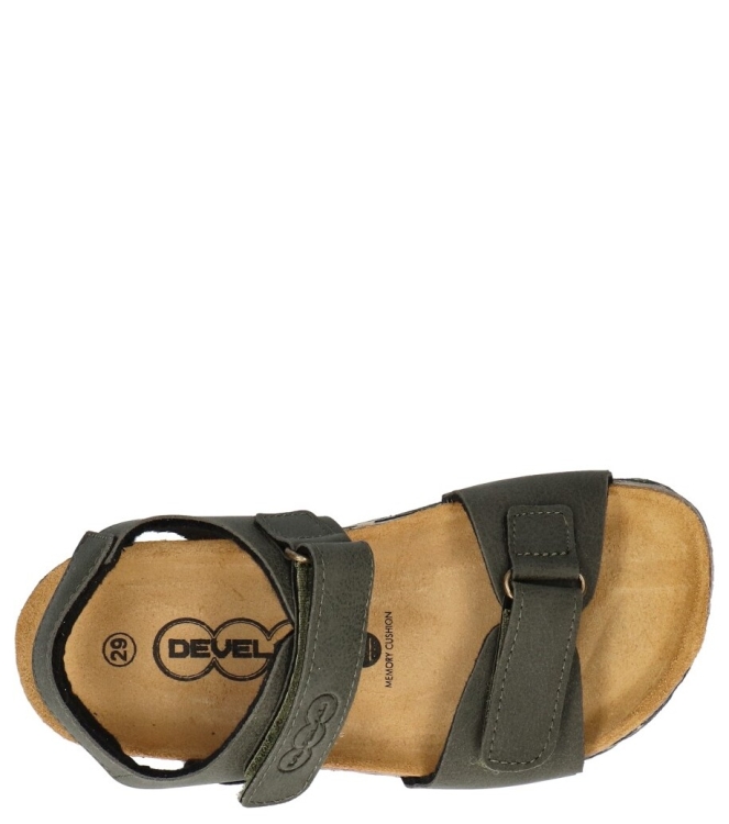 Develab sandaal <span>48319 558</span> 48319 558 groen - www.bremmerschoenen.info - Bremmer Schoenen