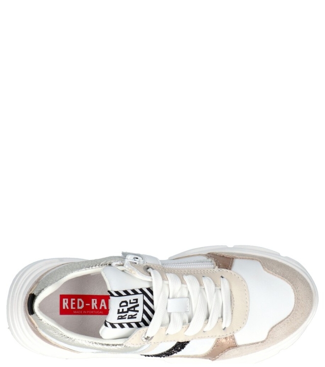 Red-Rag Red Rag sneaker <span>13356 199</span> 199 White Combi Fantasy Red Rag sneaker <span>13356 199</span> 13356 199 beige - www.bremmerschoenen.info - Bremmer Schoenen