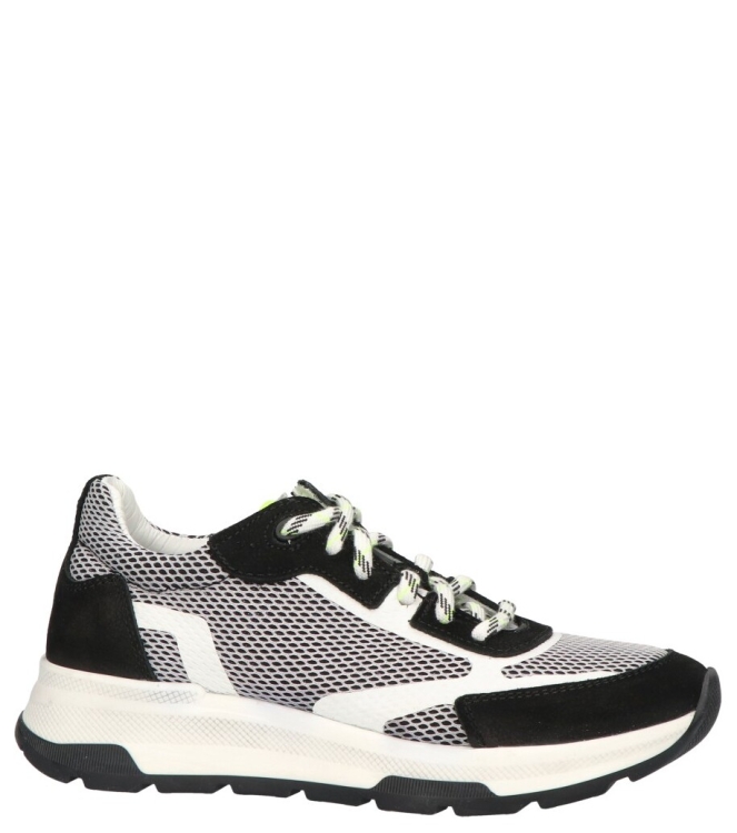 Track style sneaker <span>324155 589 Gwen Gul</span> 324155 589 Gwen Gul wit - www.bremmerschoenen.info - Bremmer Schoenen