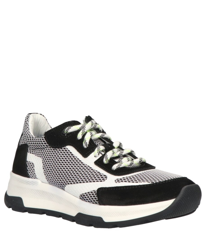 Track style sneaker <span>324155 589 Gwen Gul</span> 324155 589 Gwen Gul wit - www.bremmerschoenen.info - Bremmer Schoenen