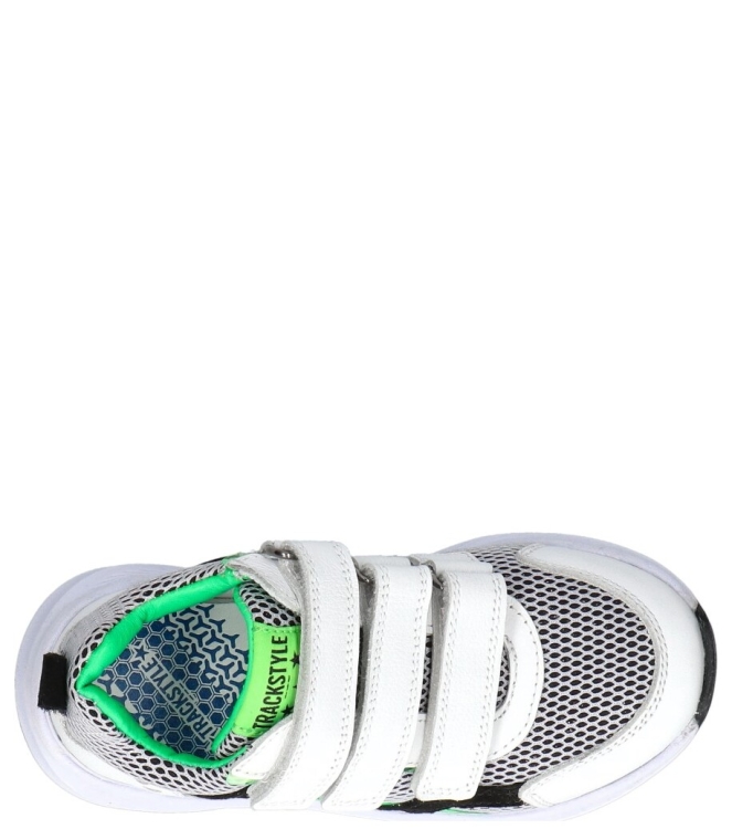 Track style klittenbandschoen <span>324335 500 Ian Icoon</span> 324335 500 Ian Icoon wit - www.bremmerschoenen.info - Bremmer Schoenen