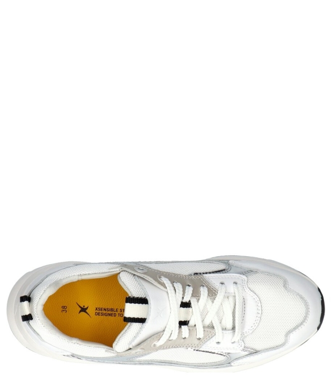 Xsensible Xsensible sneaker <span>33004.5 190 Milau G</span> 190 White Combi Xsensible sneaker <span>33004.5 190 Milau G</span> 33004.5 190 Milau G wit - www.bremmerschoenen.info - Bremmer Schoenen